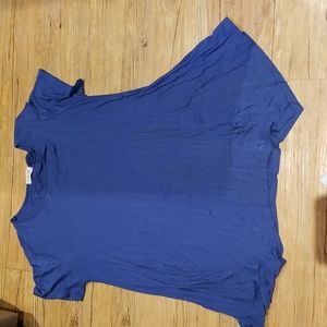 Belaroi short sleeve top flowy on bottom EUC sz 2X